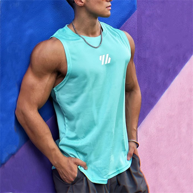Sleeveless Undershirt - 2025 Neueste Sommer-Fitnessweste Hochwertiges Mesh-Shirt Ärmellose